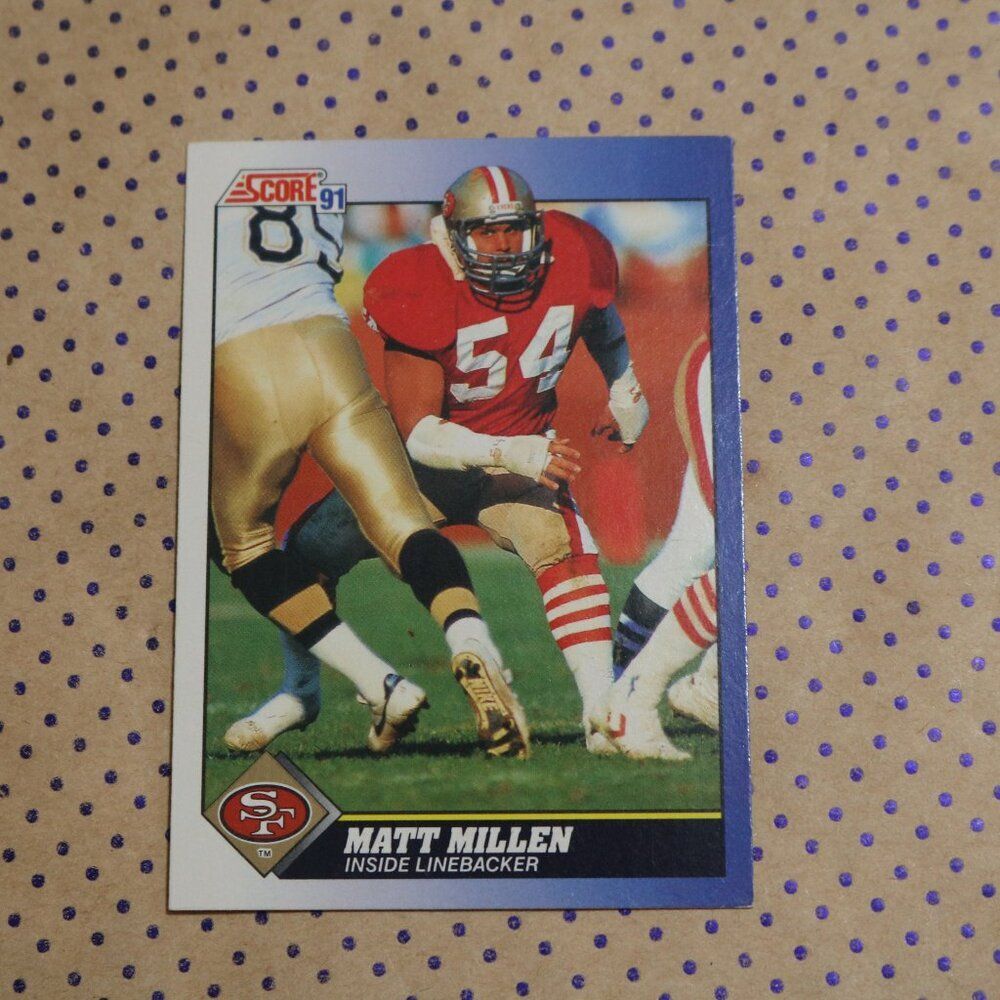 Matt Millen #8 Football Card